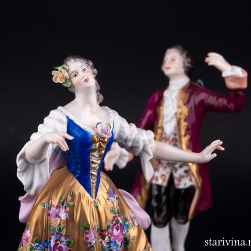 Танцующая пара, Volkstedt, Германия, вт. пол. 20 в