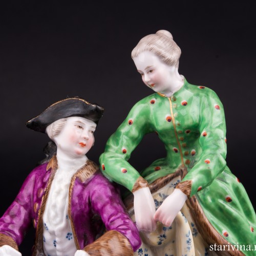 Аллегория Зима (Прогулка на коньках), Дрезден, Германия, 19 в