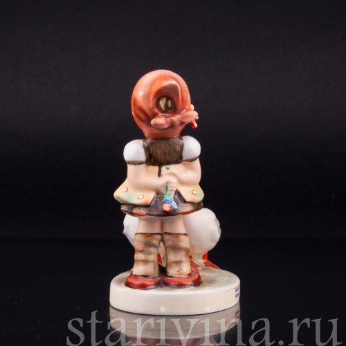Девочка с гусями, Goebel, Германия, до 1990 г