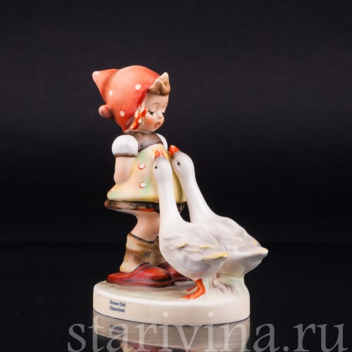 Девочка с гусями, Goebel, Германия, до 1990 г