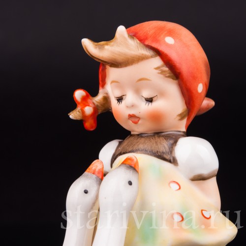 Девочка с гусями, Goebel, Германия, до 1990 г