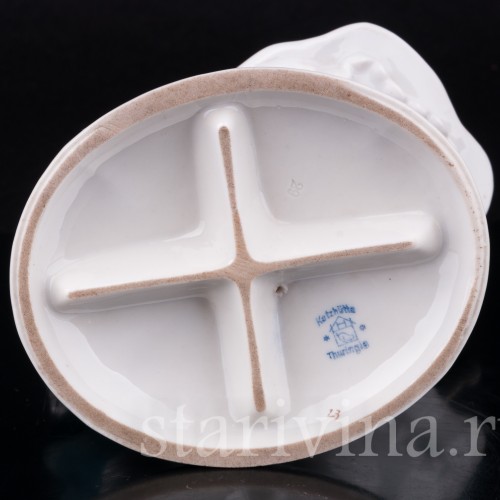 Девочка с веером и маленький пьеро, Hertwig & Co, Германия, 1920-30 гг