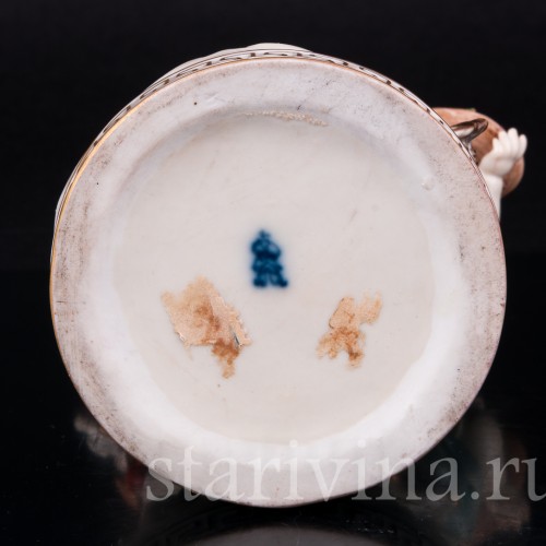 Дети, кормящие домашних птиц, Volkstedt, Германия, до 1935 г