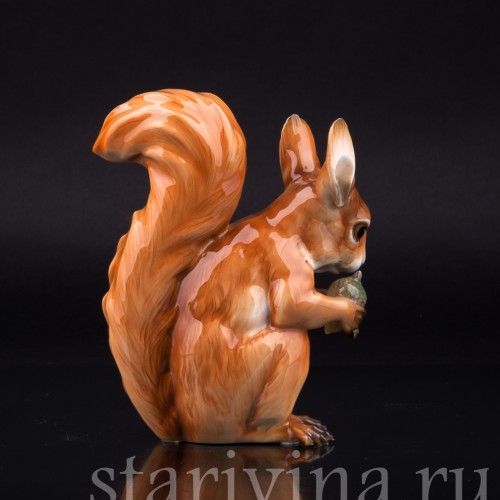 Белка с желудем, Hutschenreuther, Германия, 1970 гг