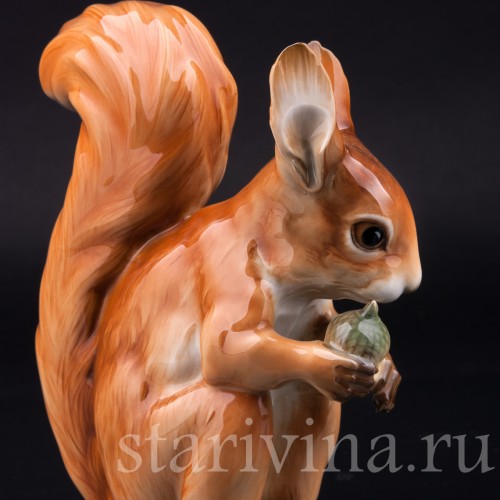 Белка с желудем, Hutschenreuther, Германия, 1970 гг
