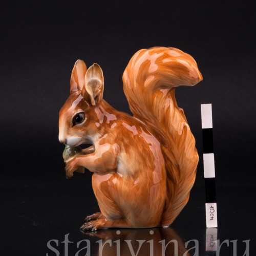 Белка с желудем, Hutschenreuther, Германия, 1970 гг
