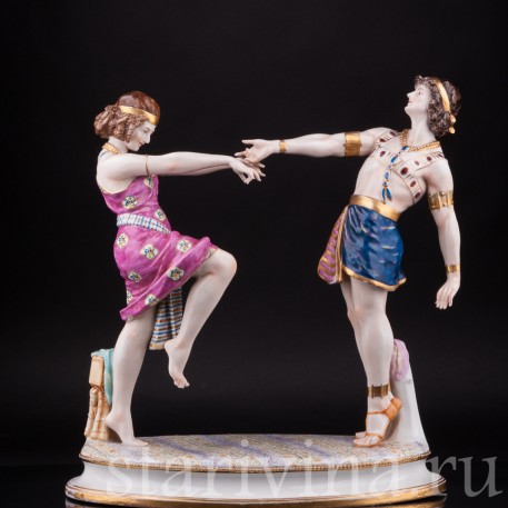 Михаил и Вера Фокины в балете Клеопатра (Египетские Ночи), Volkstedt, Германия, до 1935 г