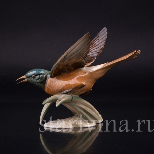 Горихвостка, Hutschenreuther, Германия, 1960 гг