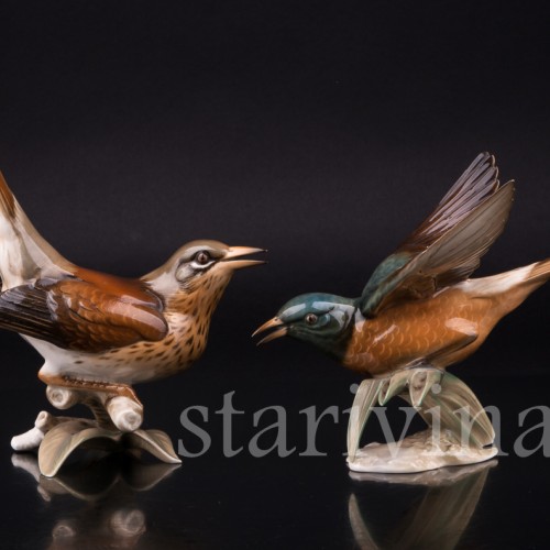 Горихвостка, Hutschenreuther, Германия, 1960 гг