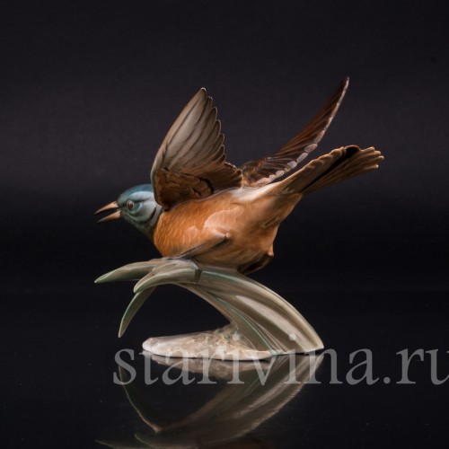 Горихвостка, Hutschenreuther, Германия, 1960 гг