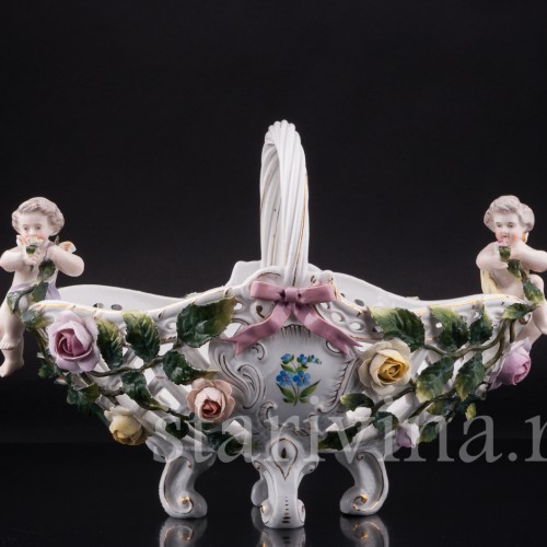 Фруктовница два путти, Sitzendorf, Германия, кон. 19 в