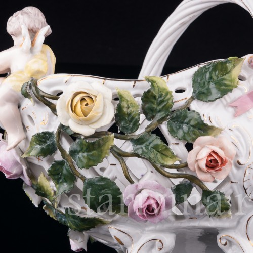 Фруктовница два путти, Sitzendorf, Германия, кон. 19 в