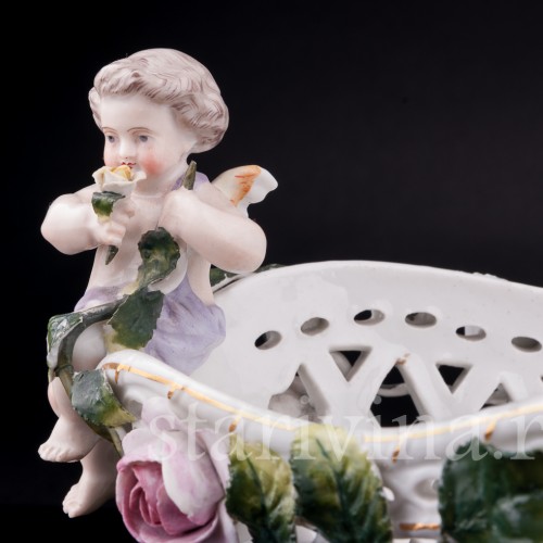 Фруктовница два путти, Sitzendorf, Германия, кон. 19 в