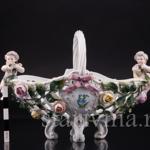 Фруктовница два путти, Sitzendorf, Германия, кон. 19 в