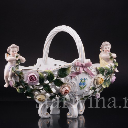 Фруктовница два путти, Sitzendorf, Германия, кон. 19 в