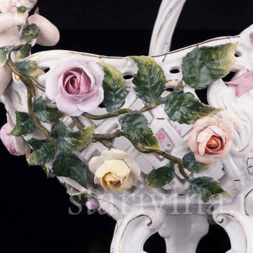 Фруктовница два путти, Sitzendorf, Германия, кон. 19 в