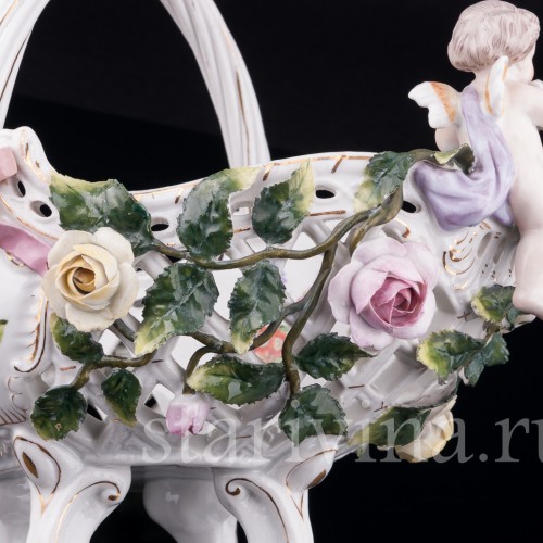 Фруктовница два путти, Sitzendorf, Германия, кон. 19 в