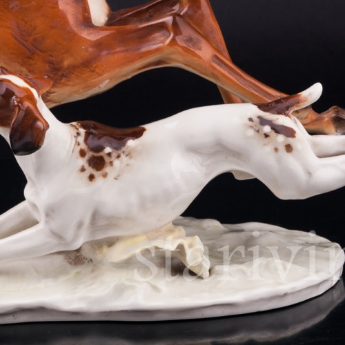 Охота на оленя, Hutschenreuther, Германия, 1970 гг