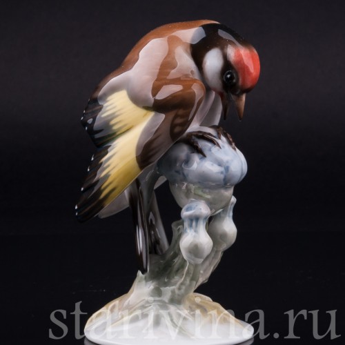 Щегол на чертополохе, Rosenthal, Германия, 1960 гг