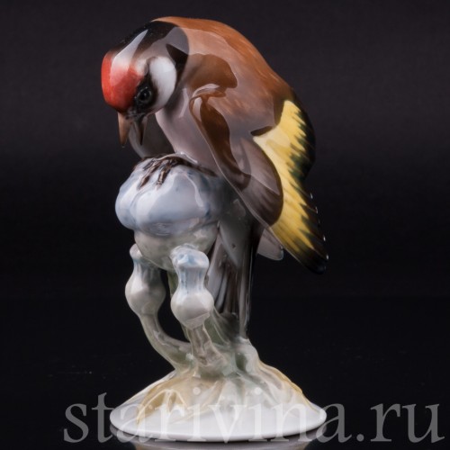 Щегол на чертополохе, Rosenthal, Германия, 1960 гг