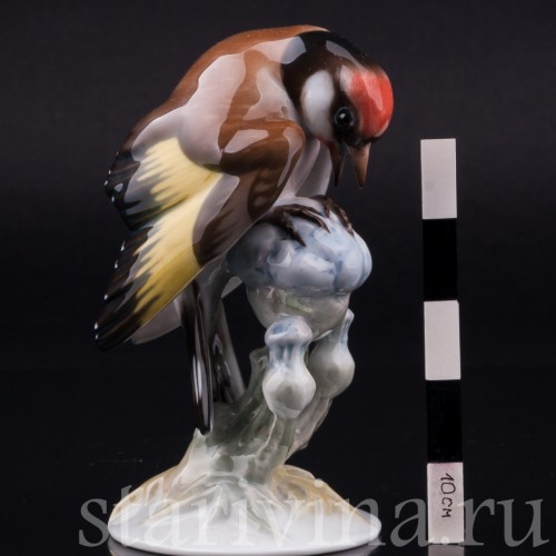 Щегол на чертополохе, Rosenthal, Германия, 1960 гг