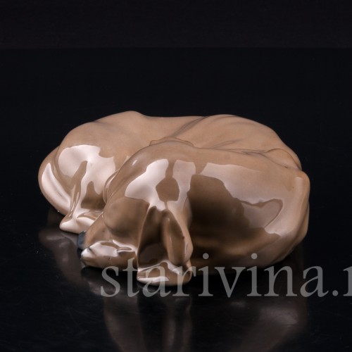 Спящая такса, Heubach, Германия, нач. 20 в