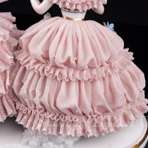 Две дамы, кружевные, Muller & Co, Германия, нач. 20 в