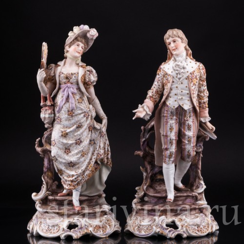 Галантная пара, Volkstedt, Германия, кон. 19 в