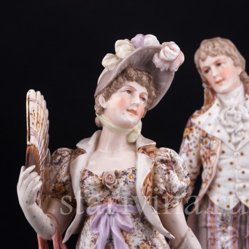 Галантная пара, Volkstedt, Германия, кон. 19 в