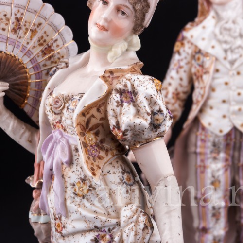 Галантная пара, Volkstedt, Германия, кон. 19 в