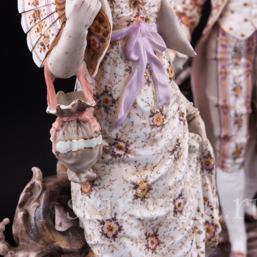 Галантная пара, Volkstedt, Германия, кон. 19 в