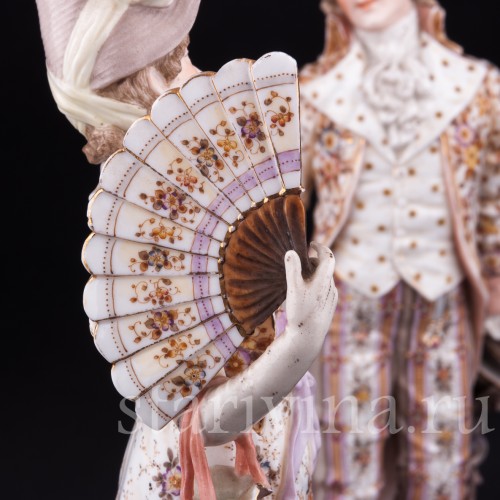 Галантная пара, Volkstedt, Германия, кон. 19 в