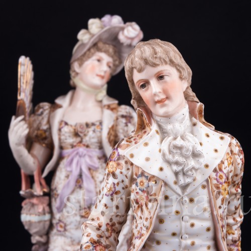 Галантная пара, Volkstedt, Германия, кон. 19 в