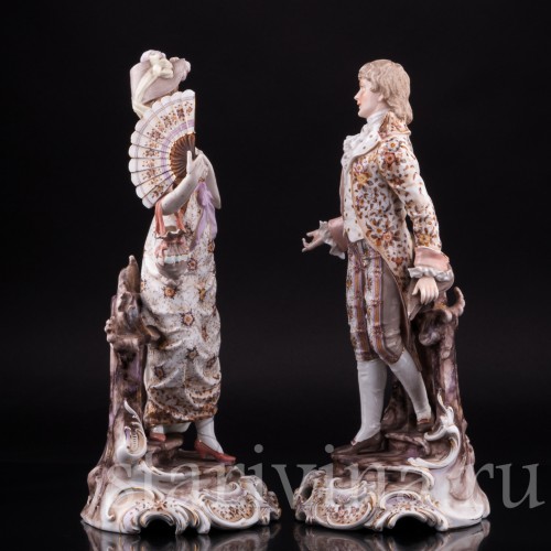 Галантная пара, Volkstedt, Германия, кон. 19 в