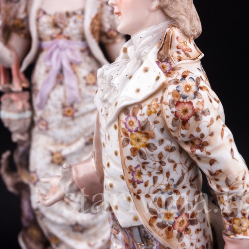 Галантная пара, Volkstedt, Германия, кон. 19 в