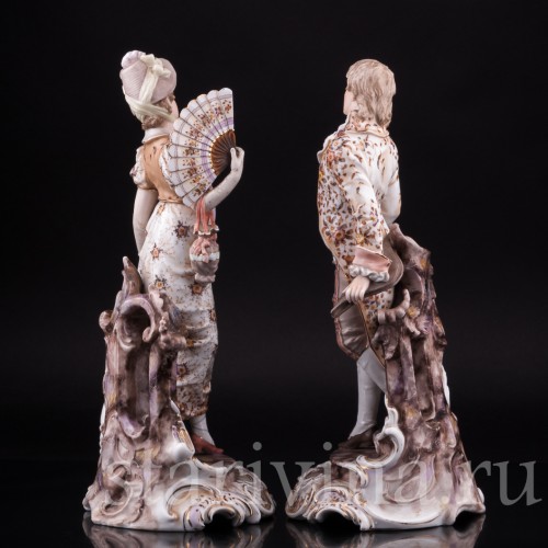 Галантная пара, Volkstedt, Германия, кон. 19 в