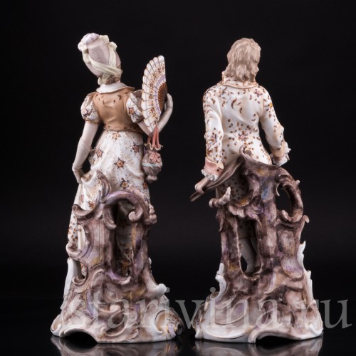 Галантная пара, Volkstedt, Германия, кон. 19 в