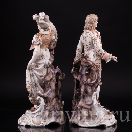 Галантная пара, Volkstedt, Германия, кон. 19 в