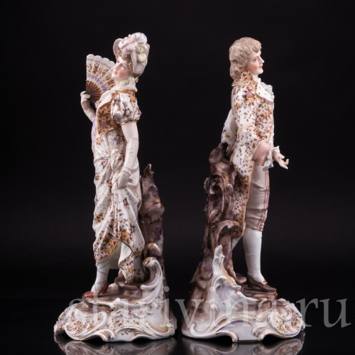 Галантная пара, Volkstedt, Германия, кон. 19 в