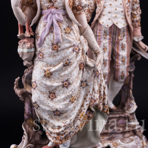 Галантная пара, Volkstedt, Германия, кон. 19 в