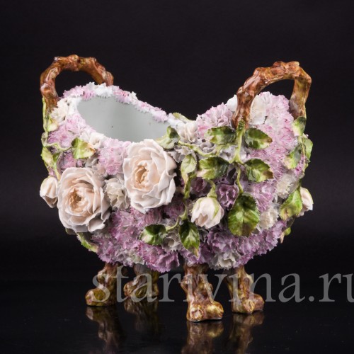 Ваза Розы и гвоздики, Дрезден, Германия, нач. 20 в
