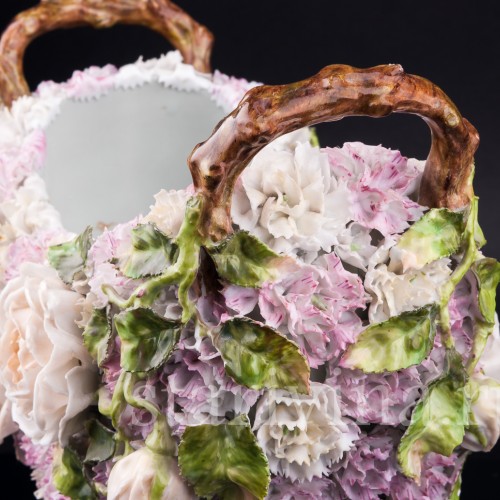 Ваза Розы и гвоздики, Дрезден, Германия, нач. 20 в