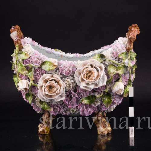 Ваза Розы и гвоздики, Дрезден, Германия, нач. 20 в