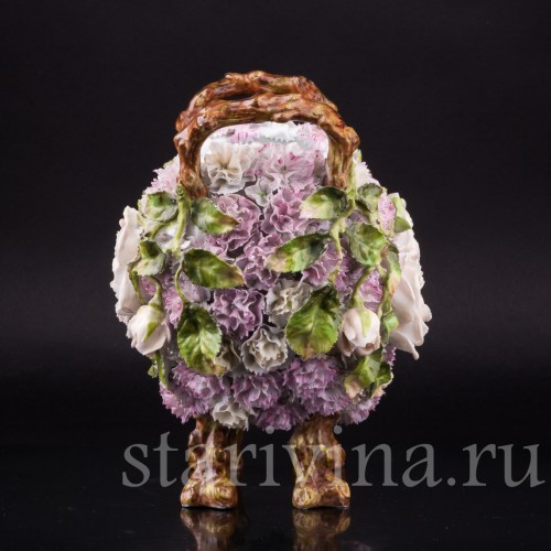 Ваза Розы и гвоздики, Дрезден, Германия, нач. 20 в