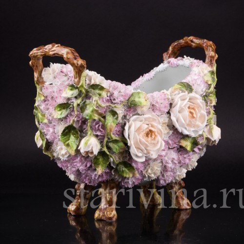 Ваза Розы и гвоздики, Дрезден, Германия, нач. 20 в