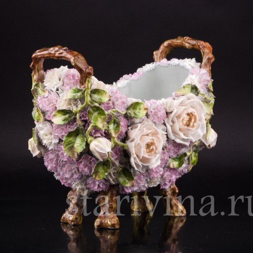 Ваза Розы и гвоздики, Дрезден, Германия, нач. 20 в