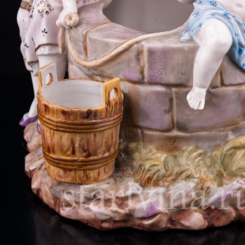 Фарфоровая композиция У колодца, Scheibe-Alsbach, Германия, 19 в.