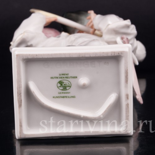 Статуэтка из фарфора Музыкант, Hutschenreuther, Германия, 1968-70 гг.