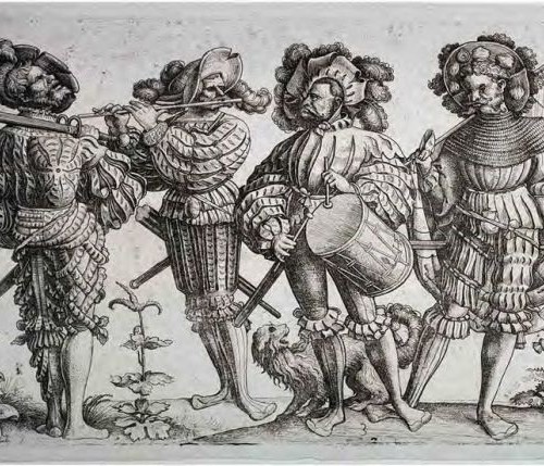 Статуэтка из фарфора Музыкант, Hutschenreuther, Германия, 1968-70 гг.