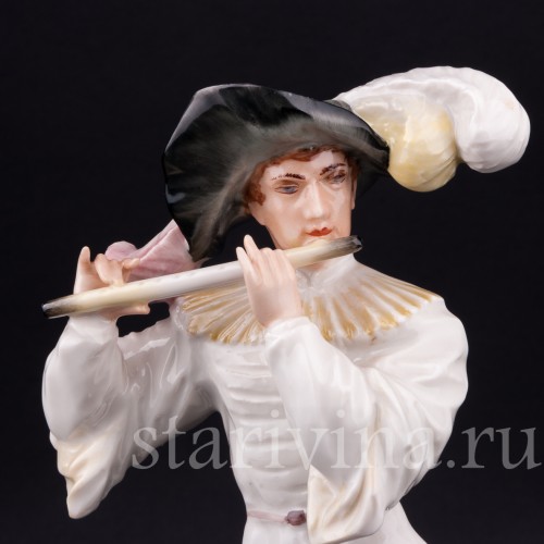 Статуэтка из фарфора Музыкант, Hutschenreuther, Германия, 1968-70 гг.